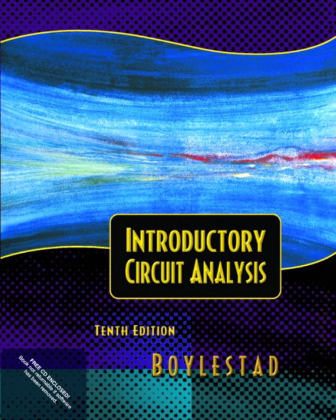 Introductory Circuit Analysis (10th Ed)