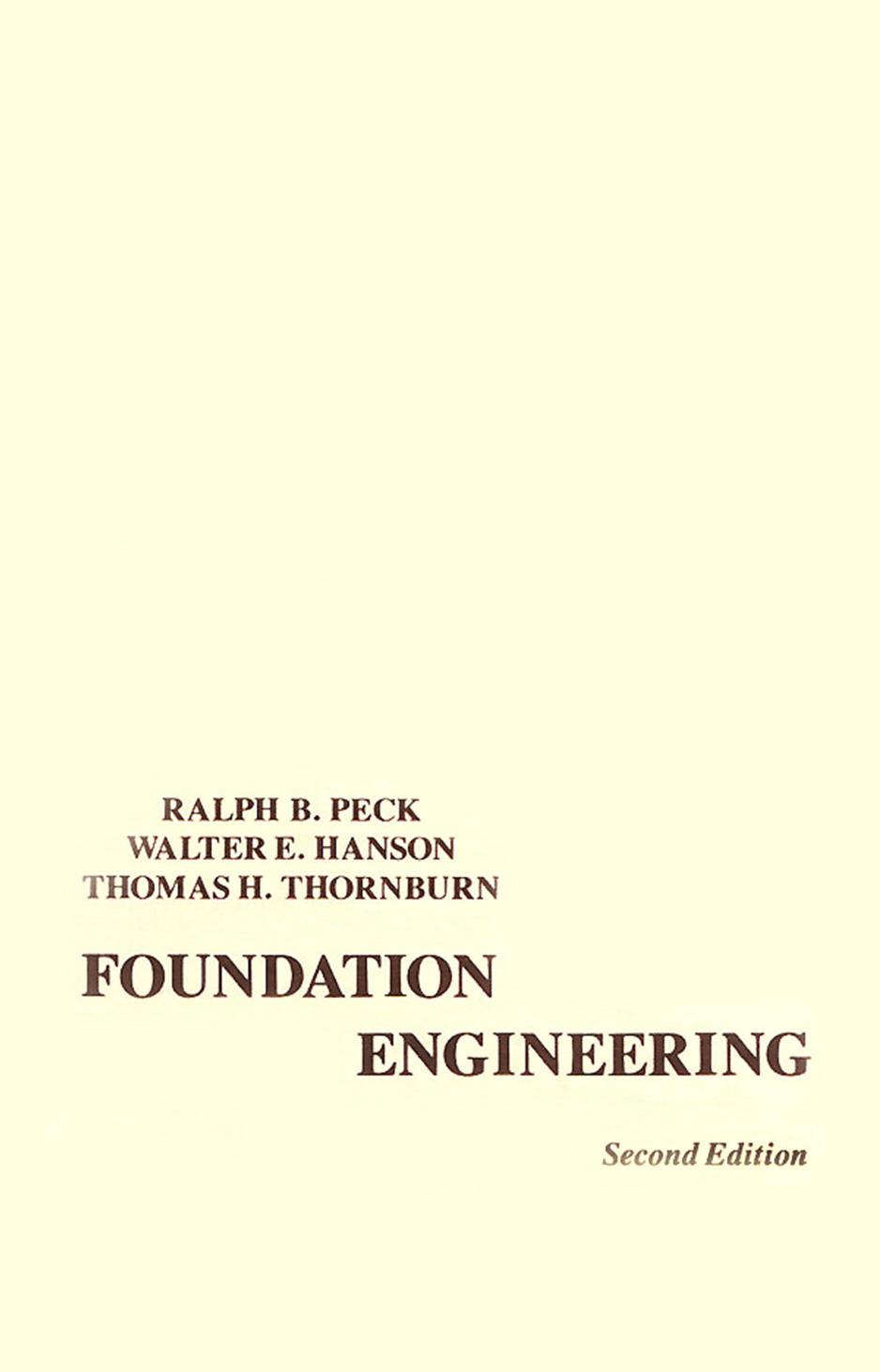 Foundation Engineering
